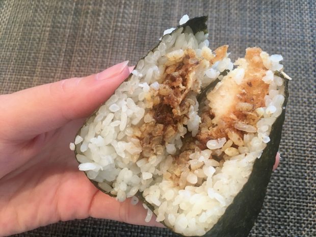 チキンカツが入っているとは思わなかったので驚きました。